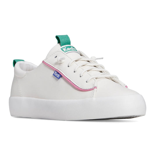 Kickback - Leather Pop (White/Multi)
