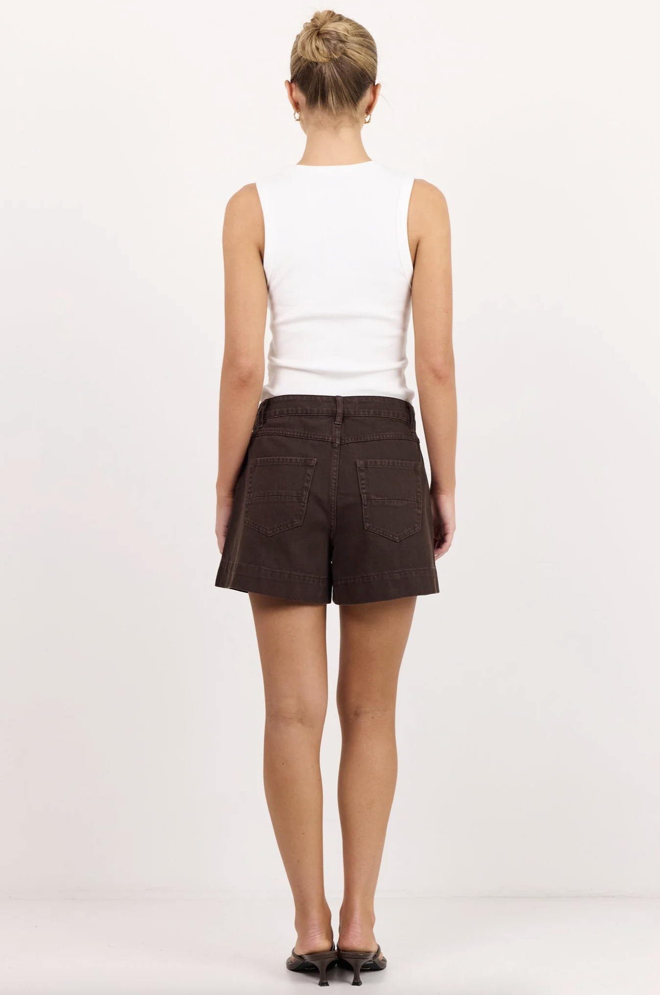 Ivy + Jack Kindly Pocket Front Denim Short Dark Chocolate | Women's Shorts | Gretel Lane
