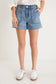 Kindly Pocket Front Denim Short (Mid Blue)