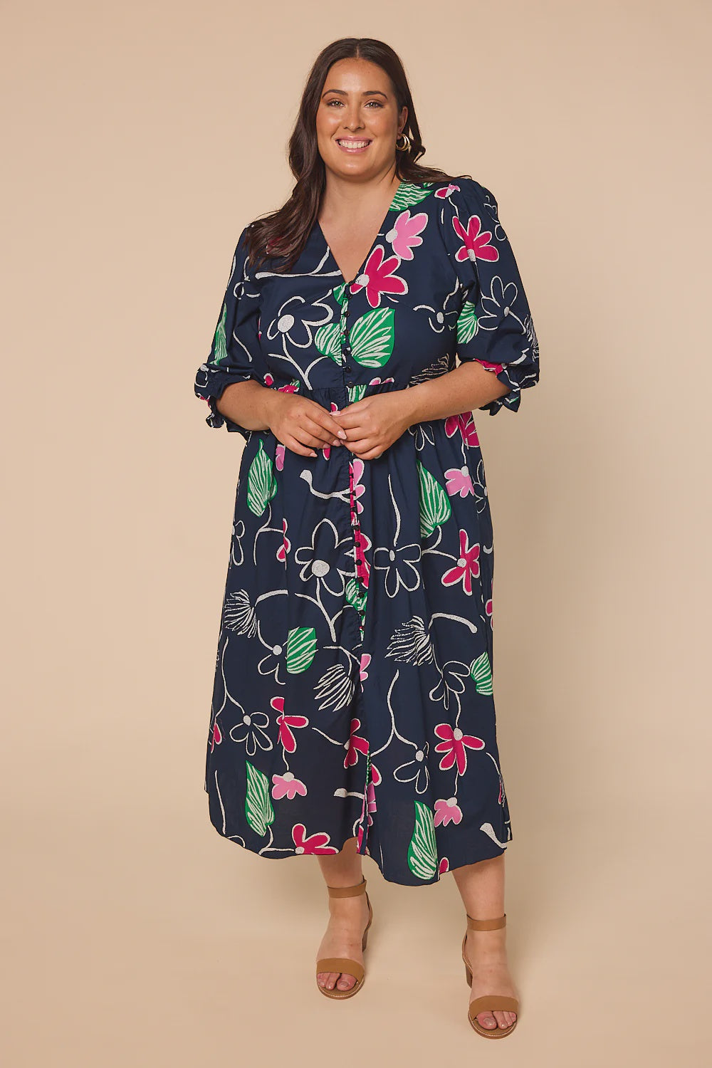 Kinsley Midi Dress (It's Amore)