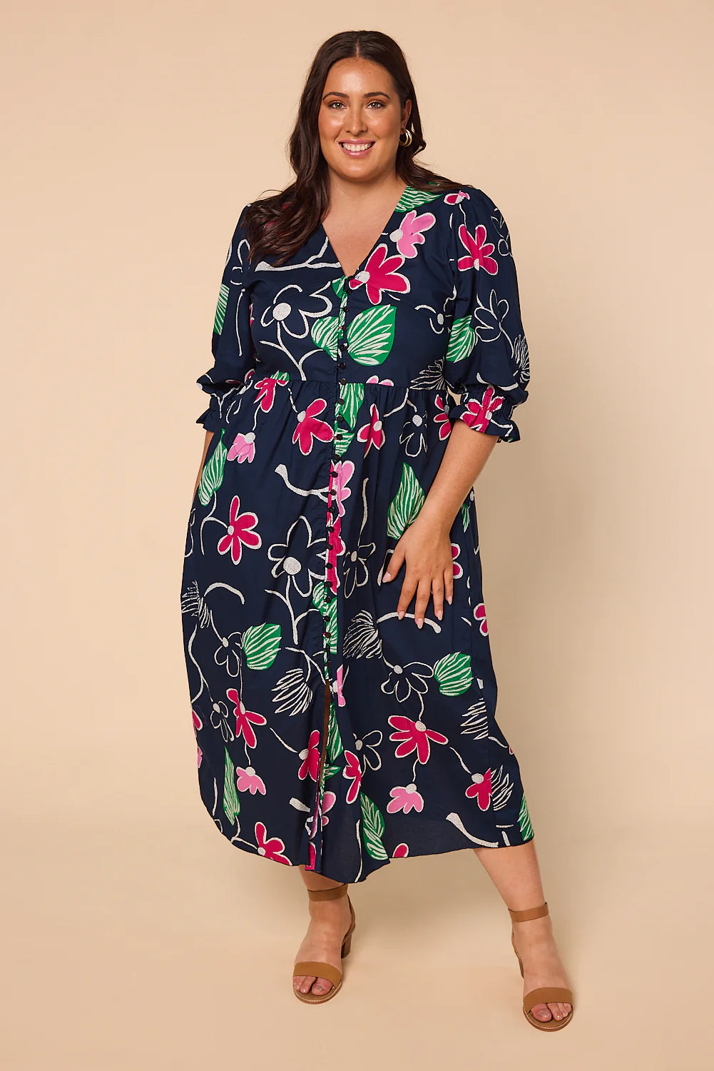 Kinsley Midi Dress (It's Amore)