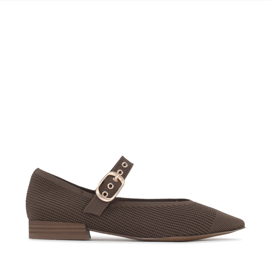 Los Cabos Lando Women's Low Mary-Jane Cocoa Flyknit | Women's Footwear | Gretel Lane