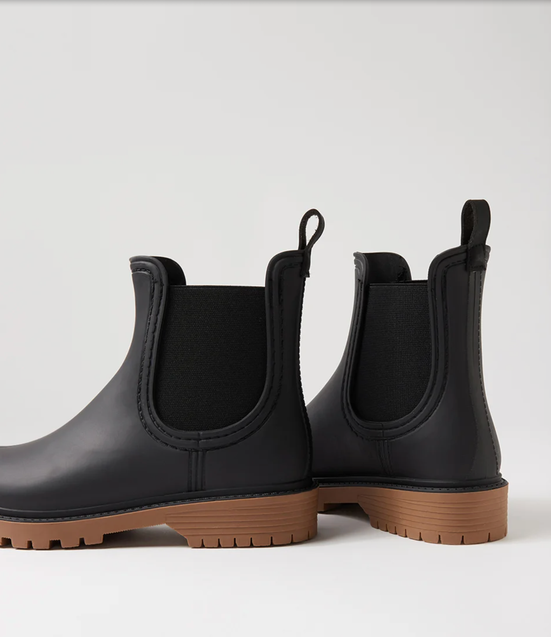 Diana Ferrari Black Gumboot | Gretel Lane