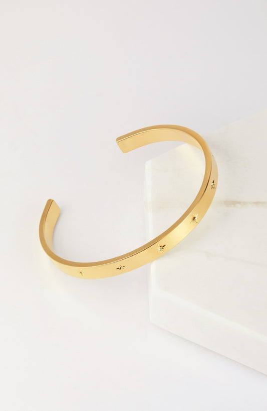 Zafino Women's Gold Layla Cuff Bracelet | Gretel Lane
