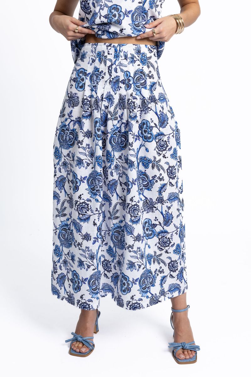 Le Jardin Skirt (Jardin Print)
