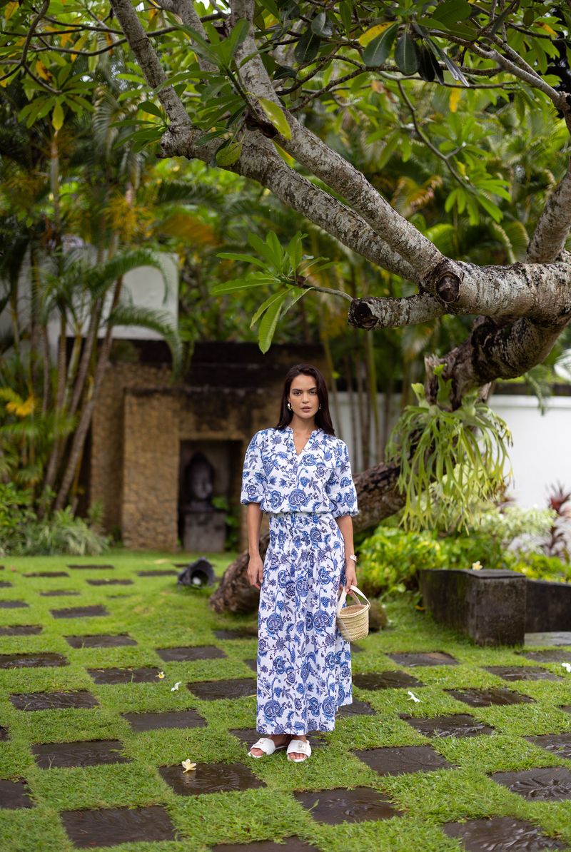 Le Jardin Skirt (Jardin Print)