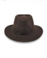 Rigon Leura Wool Felt Fedora Espresso | Women's Hats | Gretel Lane