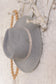 Lily Panama Grey w Leather Band