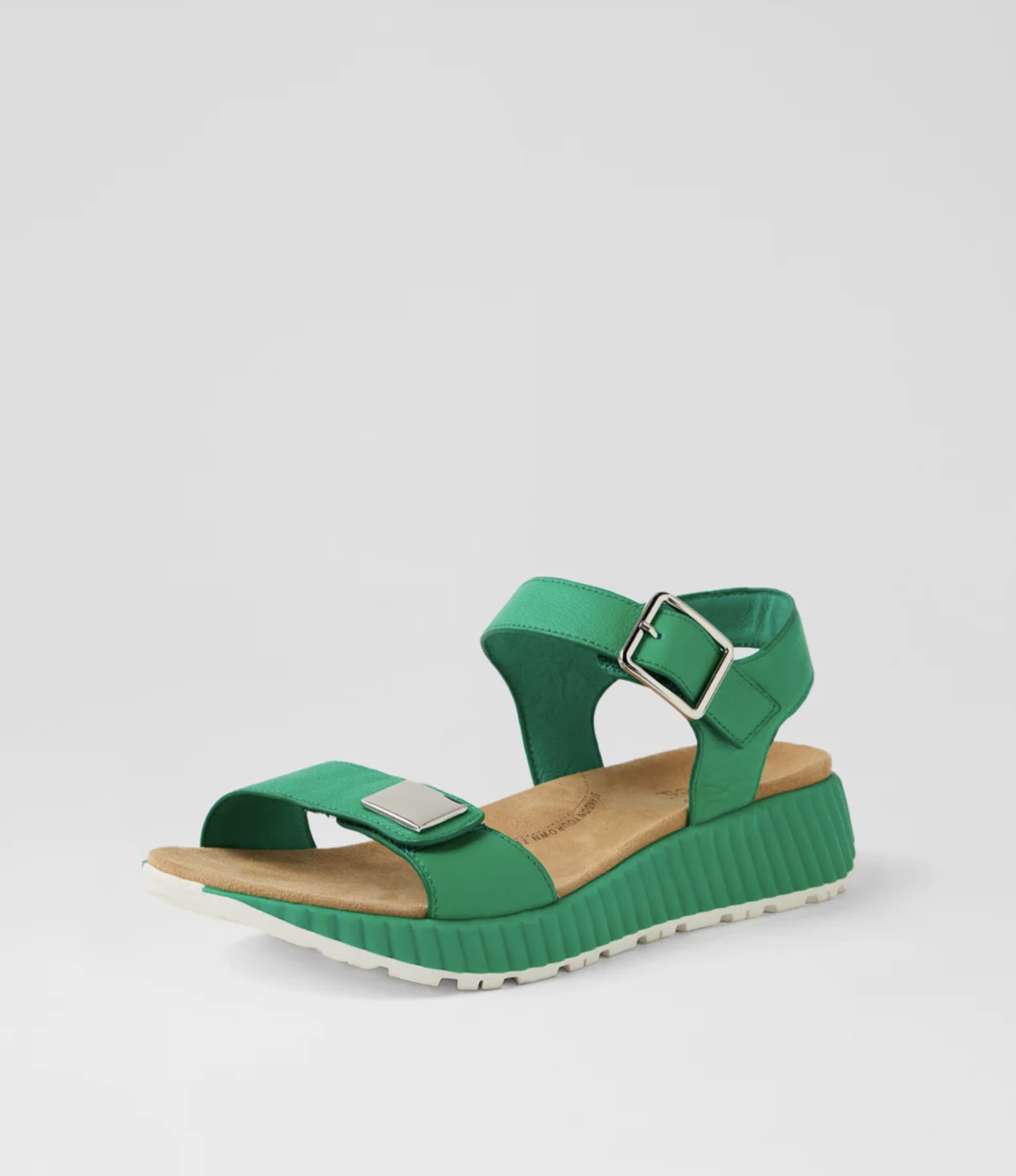 Ziera Littla Women's Arch Support Sandal Emerald Leather | Womens Sandal | Gretel Lane