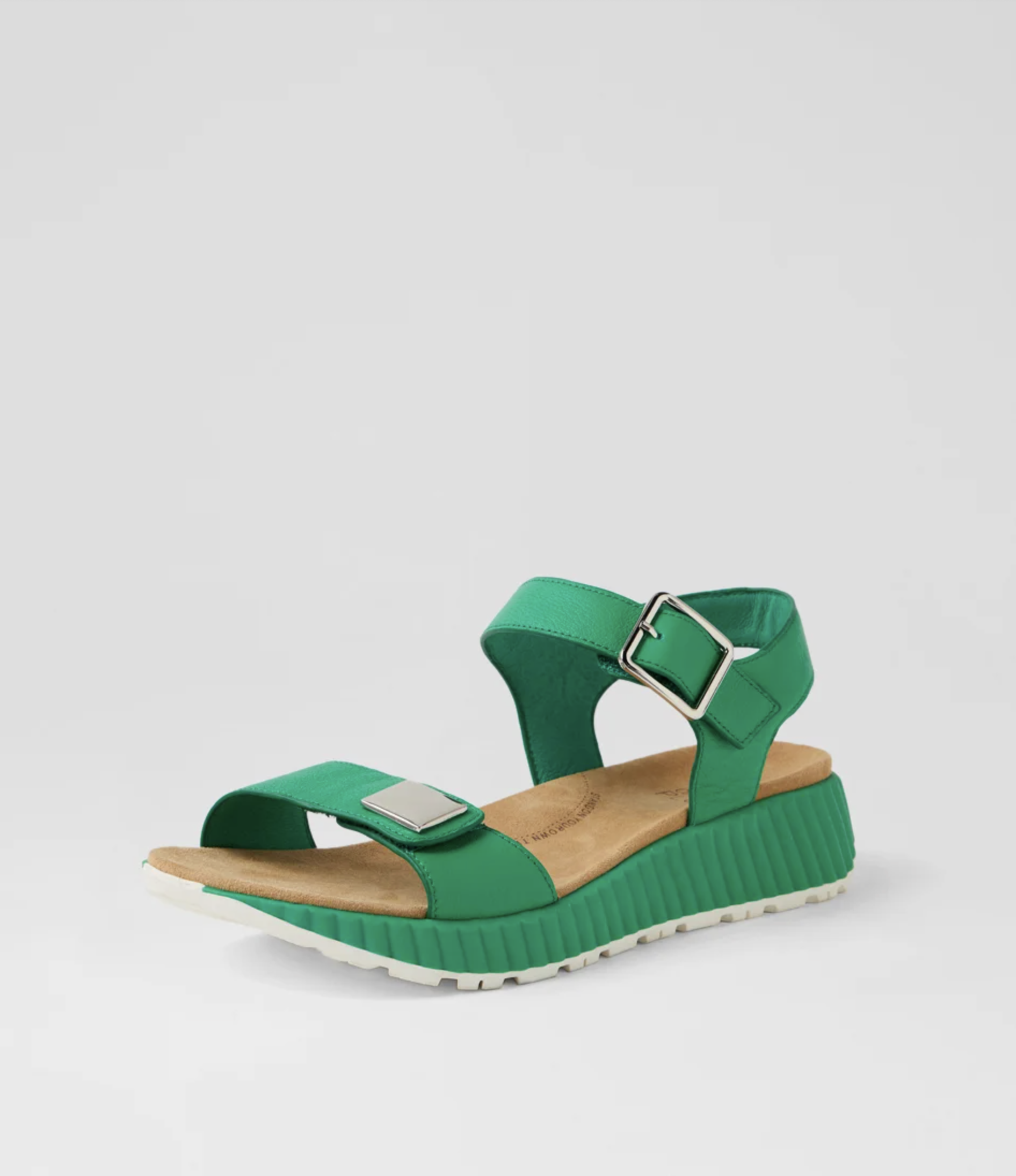 Ziera Littla Women's Arch Support Sandal Emerald Leather | Womens Sandal | Gretel Lane