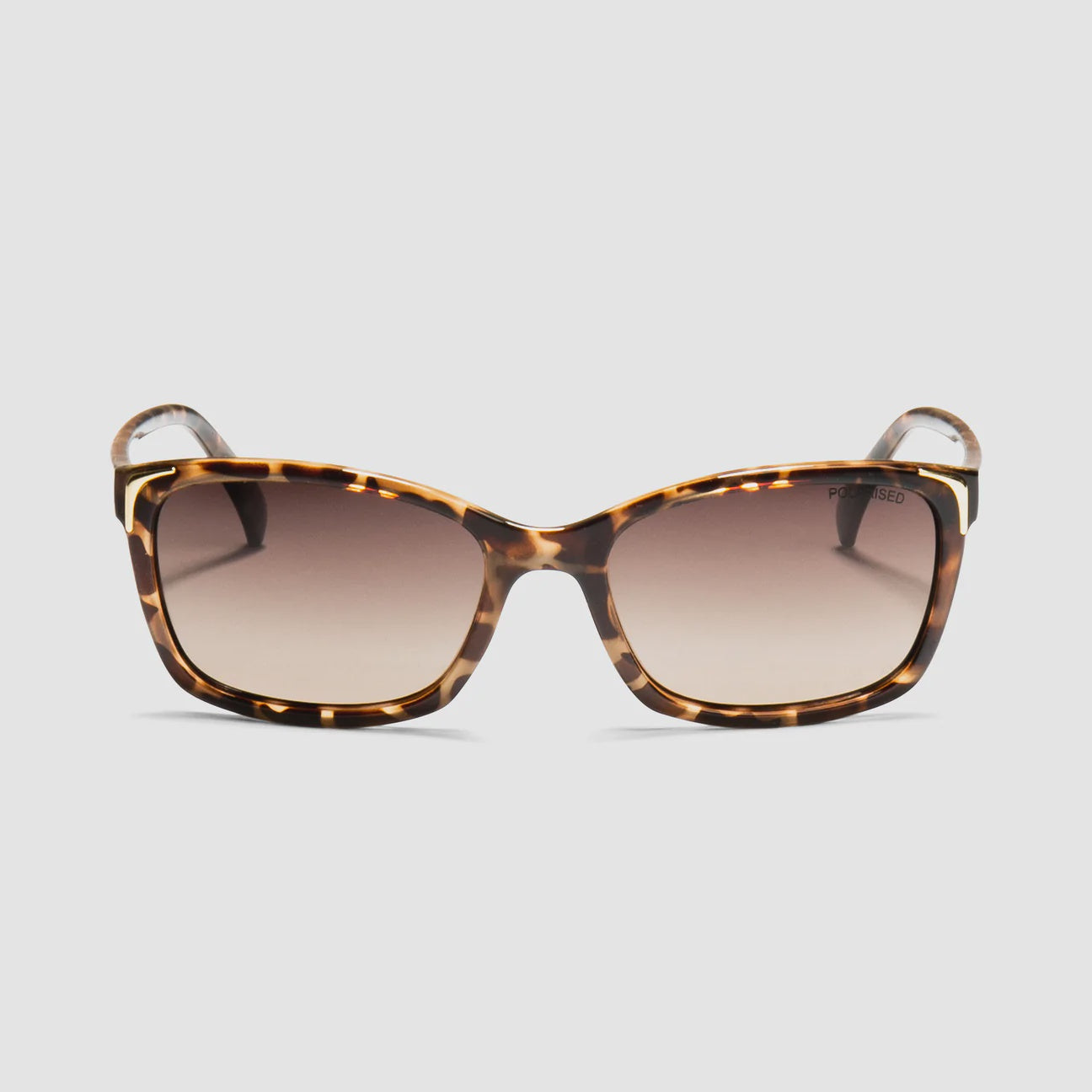 Locello Little Leticia Rectangular Sunglasses Tortoiseshell | Women's Sunglasses | Gretel Lane