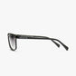 Locello Little Leticia Rectangular Polarised Sunglasses Black | Women's Sunglasses | Gretel Lane