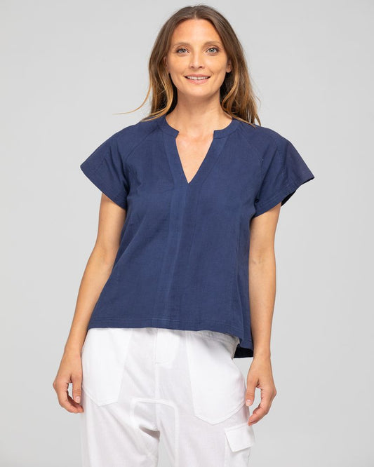 Livy Top (Navy)