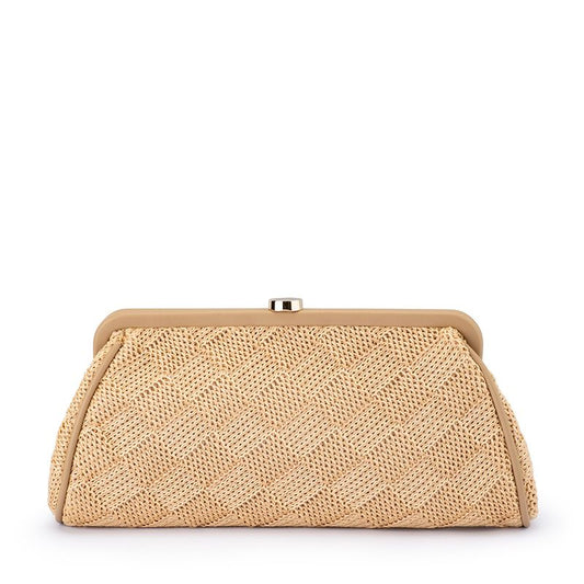 Lois Woven Frame Bag (Natural)