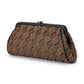 Lois Woven Frame Bag (Black)