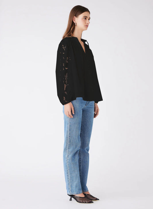 Lotus Blouse (Lotus Black)