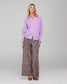 Boom Shankar Women's Purple Floral Print Luca Pant | Gretel Lane