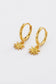 Zafino Luna Small Sun Huggie Earrings Gold | Women's Jewellery | Gretel Lane