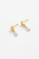 Zafino Luna Mismatched Pearl Drop Earring Gold | Women's Jewellery | Gretel Lane