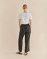 Mabel Linen Pant (Black)