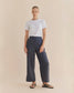 Mabel Linen Pant (Navy)