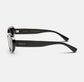 Locello Macey Women's Oval Polarised Sunglasses Black | Women's Sunglasses | Gretel Lane