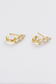 Zafino Mara Crystal Huggie Earrings Gold | Women's Gold Earrings | Gretel Lane