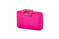 Margalit Crystal Lock Clutch (Fuchsia)