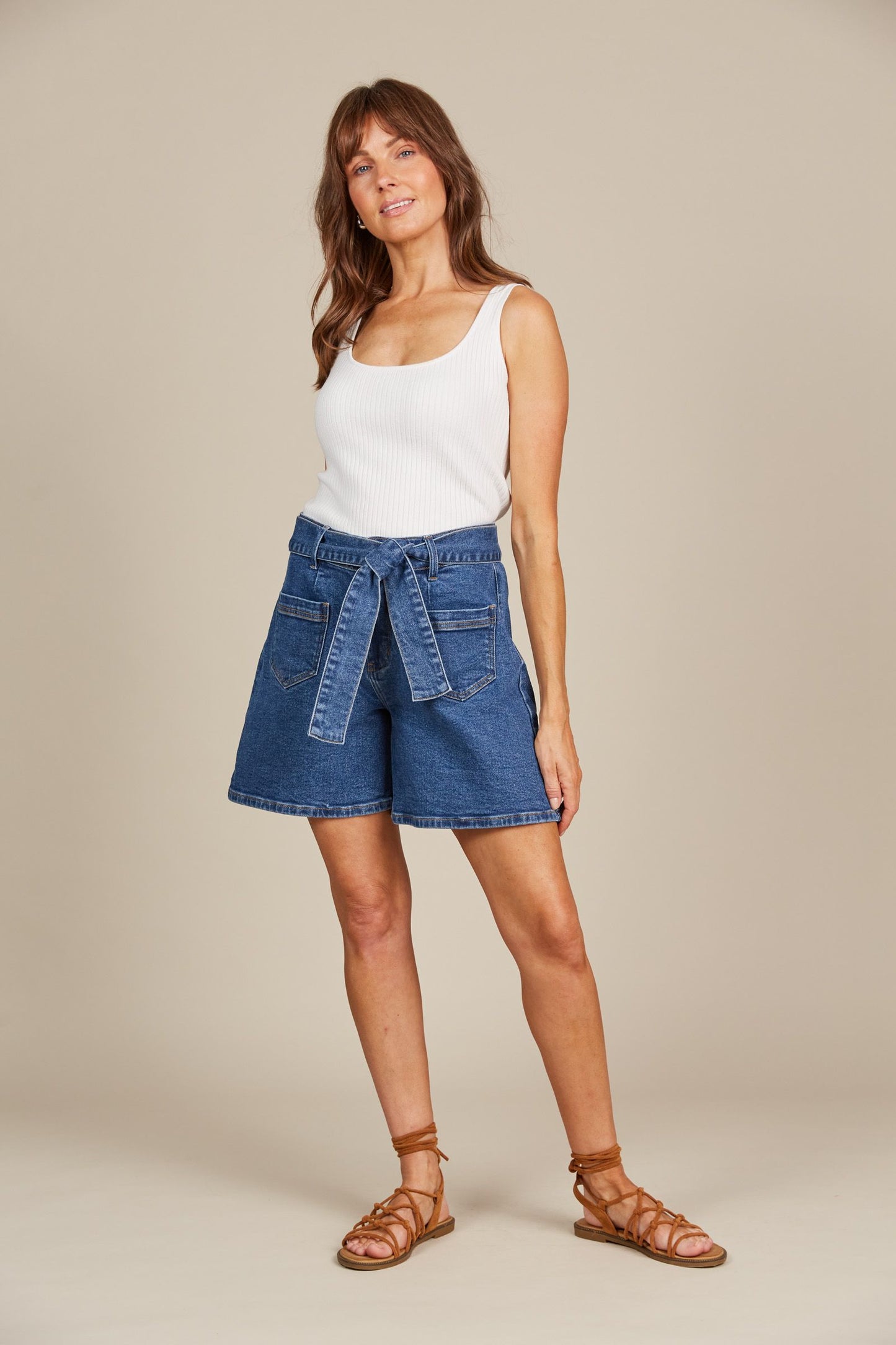 Margot Denim Short (Denim)