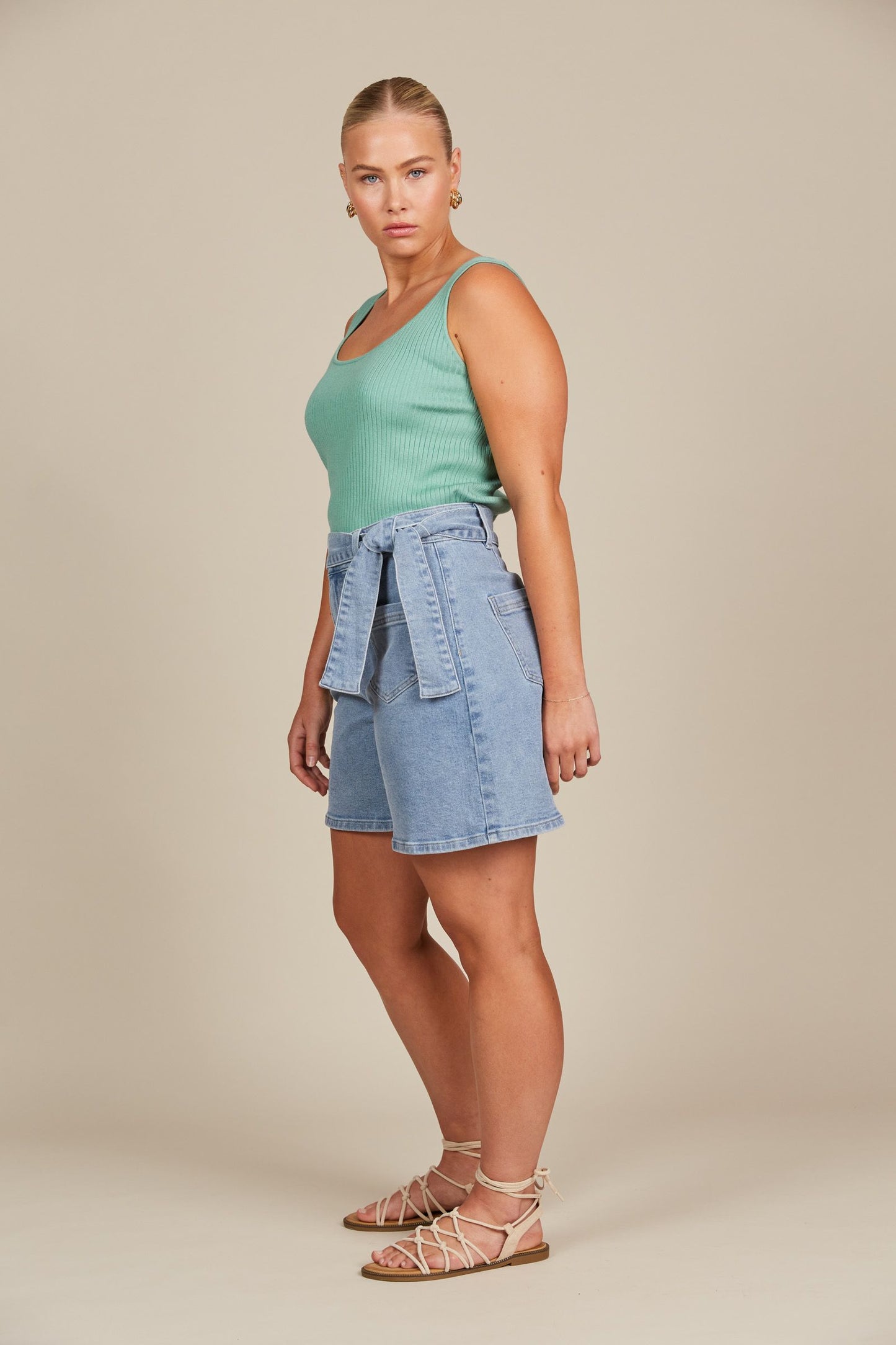 Margot Denim Short (Stellar)