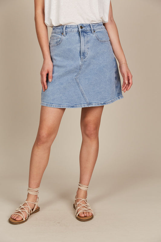 Margot Denim Skirt (Stellar)