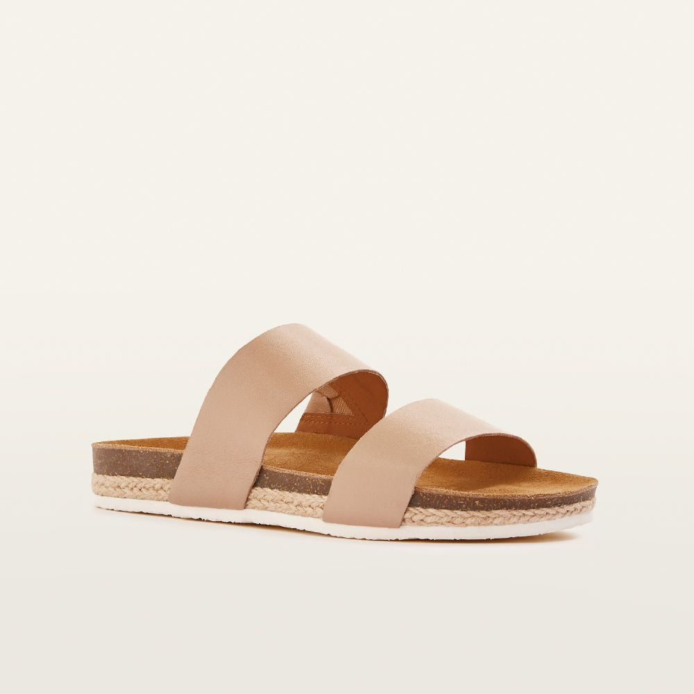Frankie4 Maria III Podiatrist-designed Slide Sand Leather | Women's Sandals | Gretel Lane