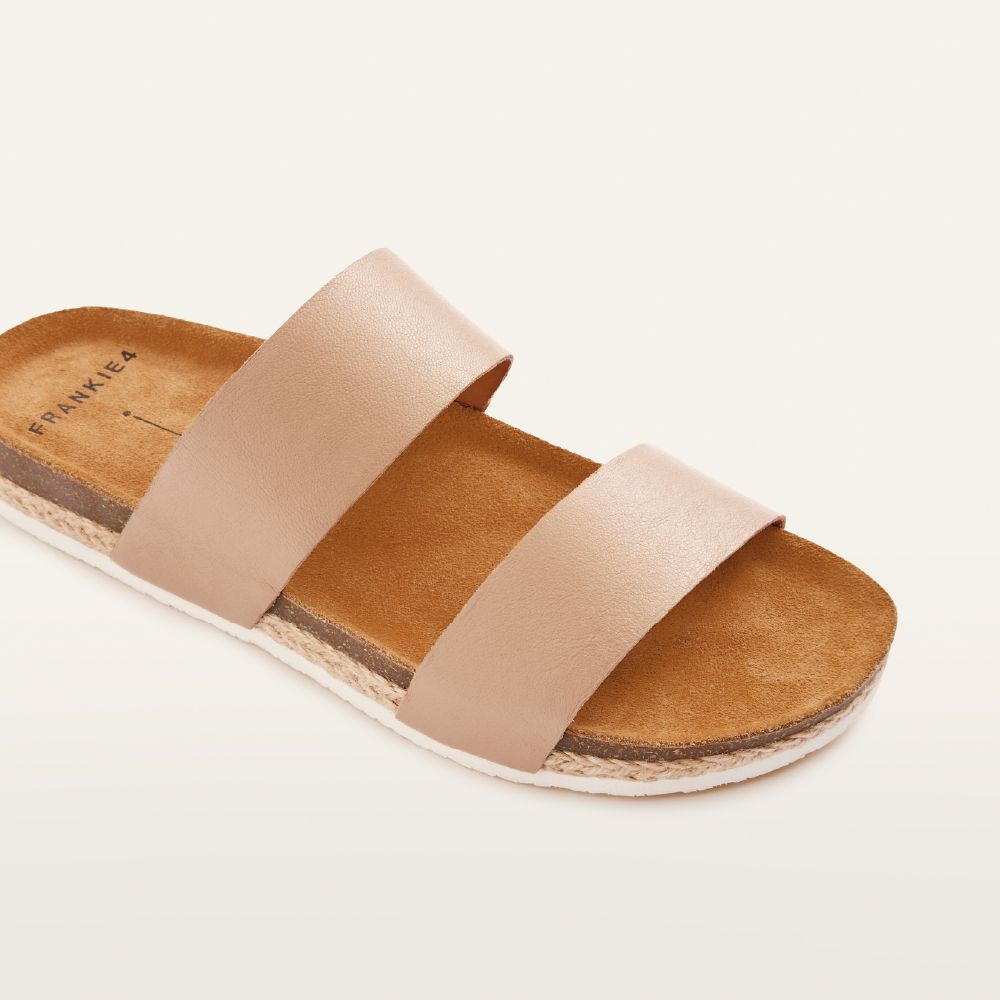 Frankie4 Maria III Podiatrist-designed Slide Sand Leather | Women's Sandals | Gretel Lane