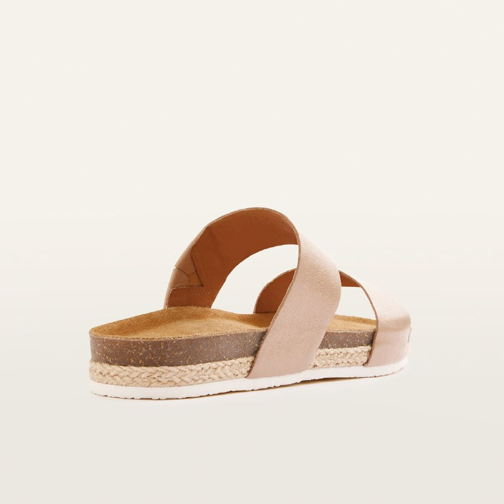 Frankie4 Maria III Podiatrist-designed Slide Sand Leather | Women's Sandals | Gretel Lane