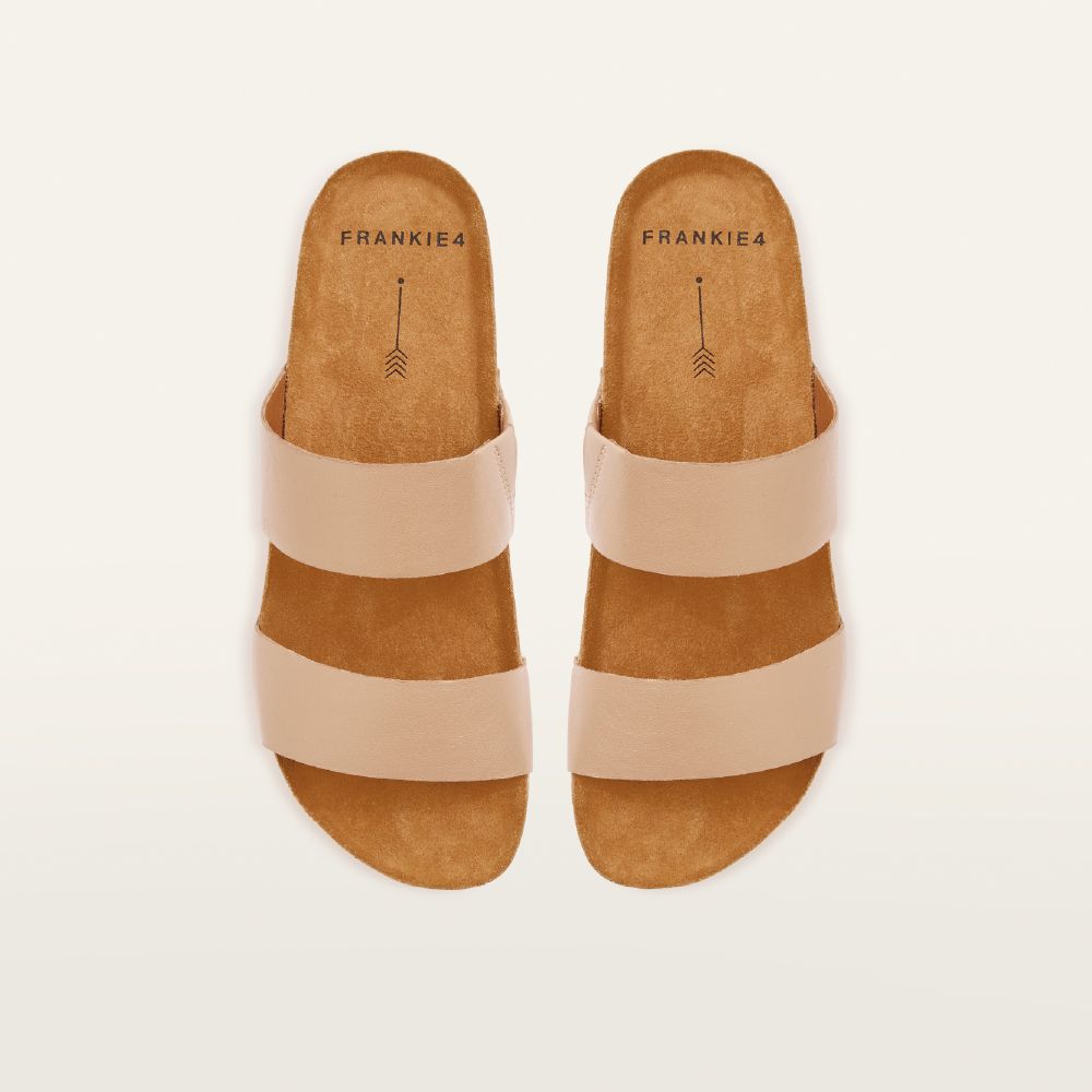 Frankie4 Maria III Podiatrist-designed Slide Sand Leather | Women's Sandals | Gretel Lane