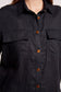 Eb & Ive Maris Linen Short Sleeve Shirt Black | Women's Clothing | Gretel Lane