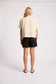 Eb & Ive Maris Linen Short Sleeve Shirt Tusk | Women's Clothing | Gretel Lane