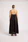 Eb & Ive Maris Splice Linen Tank Maxi Dress Black/Tusk | Women's Clothing | Gretel Lane