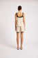 EB & IVE Maris Splice Linen Tank Tusk/Black | Women's Clothing | Gretel Lane