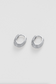 Zafino Marley Small Hoop Earrings Silver | Women's Silver Earrings | Gretel Lane