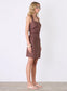 Marseille Halter Dress (Espresso)