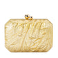 Mateo Metallic Clutch (Gold)
