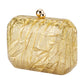 Mateo Metallic Clutch (Gold)