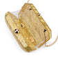 Mateo Metallic Clutch (Gold)