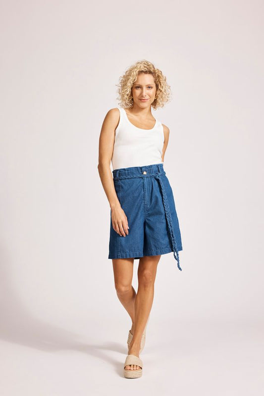 Melenia Denim Short (Indigo)