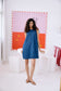 Melenia Denim Tank Dress (Indigo)