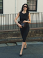 Esmaee Midtown Sleeveless Midi Dress Onyx | Women's Clothing | Gretel Lane