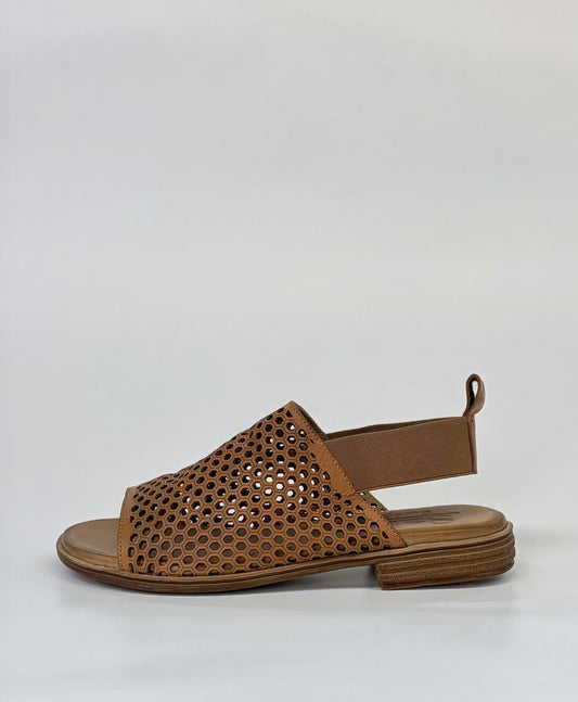 Sala Mira Women's Laser Cut Sling-back Sandal Coconut | Gretel Lane | Women's Sandal