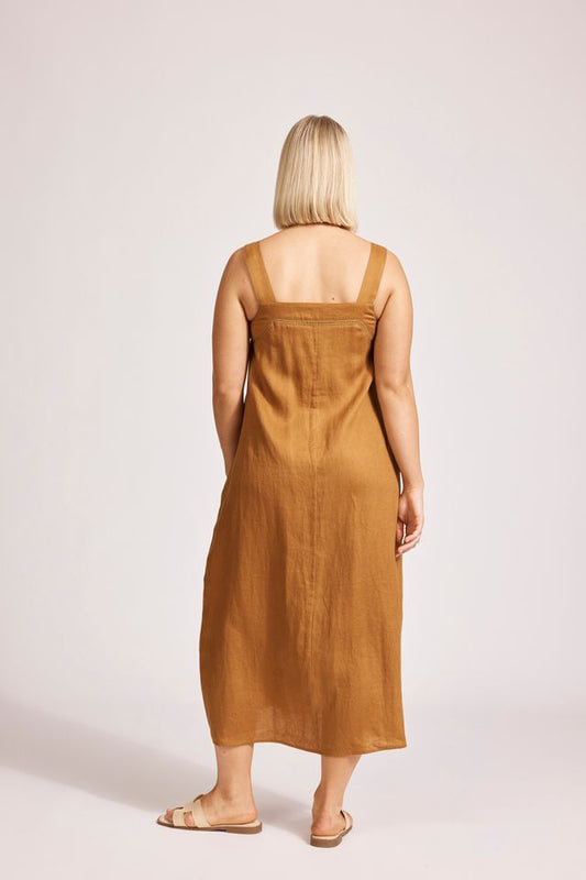 Miramar Tank Maxi Dress (Caramel)