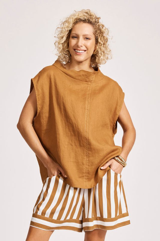Miramar Top (Caramel)